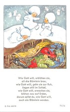 Fleißbildchen Heiligenbild