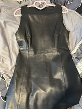 ZARA Leder Collection Kleid