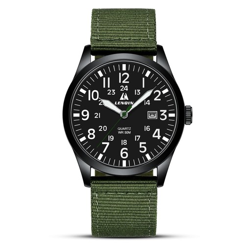 Herren uhr militaer style - herren, 3