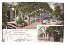 AK Halle (Saale): Restaurant Pilsner Urquell 1907 - Barfüßerstr. - selten