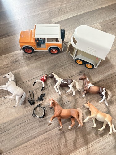 Schleich set geländewagen - schleich,