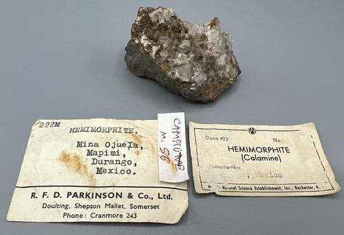 Historisch hemimorphit xx - hemimorphit,