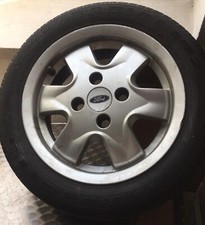 Alufelgen 4x  montiert Sommerreifen 166/60 R14