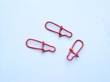 Profi Blinker Fastlock Snaps, rote Einhänger,  XXX-Strong Snap, Karabiner