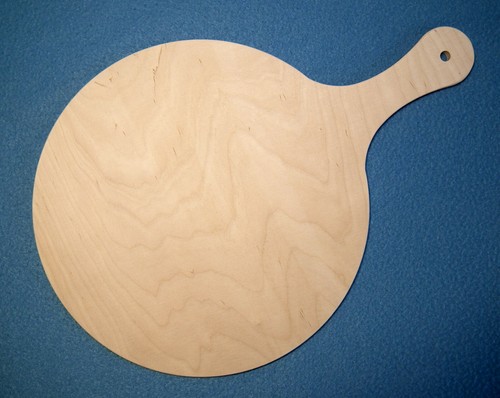 Pizza pizzabrett aus holz rund - holz,