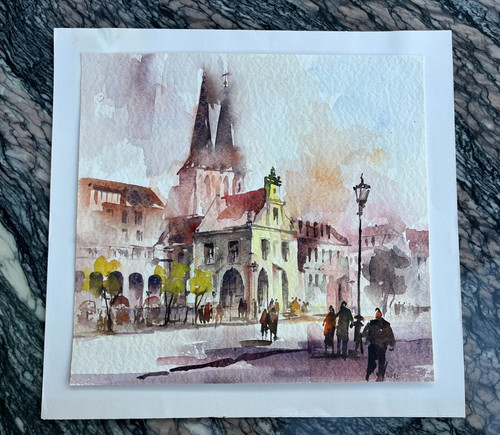 Orig aquarell - (eh3006),orig.,