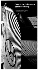 Deutsche Lufthansa Berlin-Stiftung – Flugplan 1994 der Junkers Ju 52/3 D-AQUI