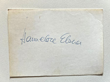 Autogramm von HANNELORE ELSNER
