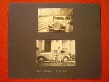 ADLER TRUMPF JUNIOR CABRIOLET-LIMOUSINE – Zulassung: IS-47978 – 2 Fotos von 1935