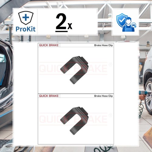 Quick brake 3200 halter - 2x,
