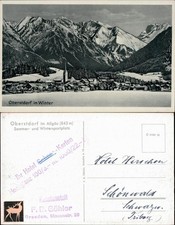 Ansichtskarte Oberstdorf im