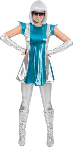 Kleid space woman - space,