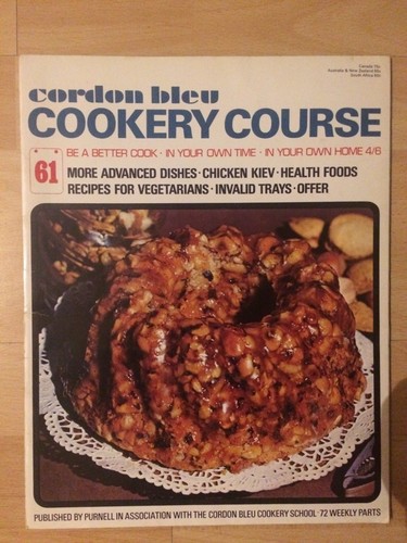 Vintage cordon bleu cookery - vintage,
