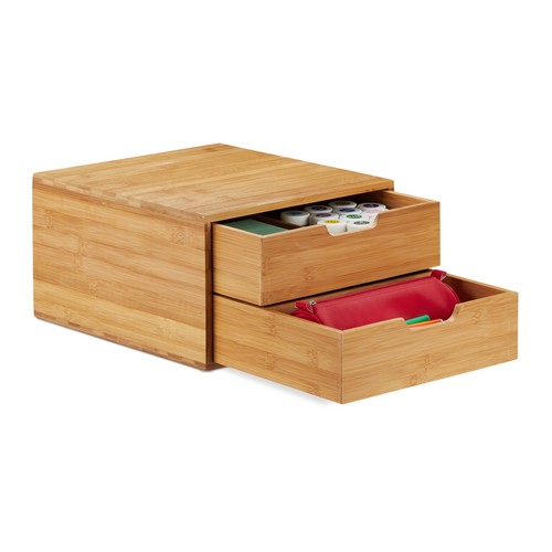 Schubladenbox bambus