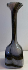Große mundgeblasene Glas-Vase