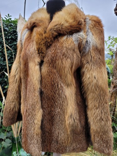 Pelzjacke rotfuchs 40 - pelzjacke,