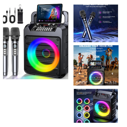 Karaoke maschine mit funk - maschine,