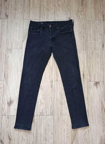 Men star raw jeans black - black, 32