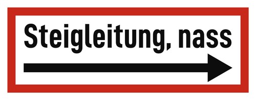 Steigleitung nass - nass,