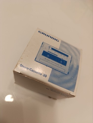 Grundig steno cassette type - steno-cassette,