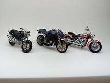 Konvolut: Maisto Motorräder - Harley, Ducati, Mammut