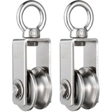 Edelstahl Seilrolle mit hoher