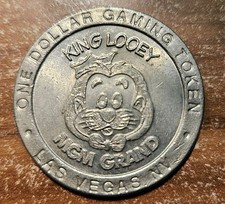 One Dollar Gaming Token Las Vegas MGM Grand Casino 1993