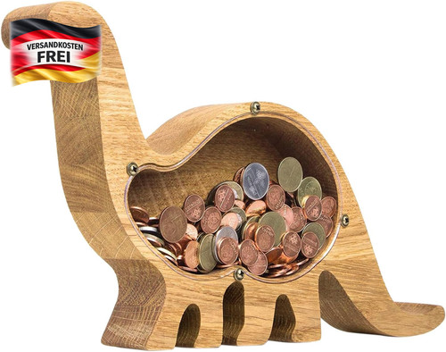 Kinder spardose aus holz mit - aus,