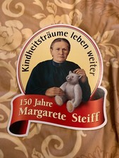 Steiff Werbeschild 150 Jahre
