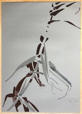 große Serigraphie von