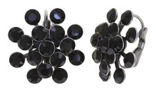 Konplott: Ohrringe Magic Fireball basics, klassische Kristallblüten-Ohrringe