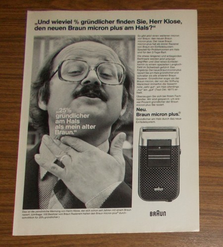 Seltene werbung vintage braun - vintage,