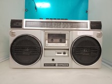 Hitachi TRK-7011E Boombox Stereo Radio Kassette Recorder defekt (U1 1113)