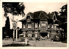 AK GRUß AUS LEVERKUSEN SCHLEBUSCH HOTEL KÜRTEN UM 1950 WESTFALEN