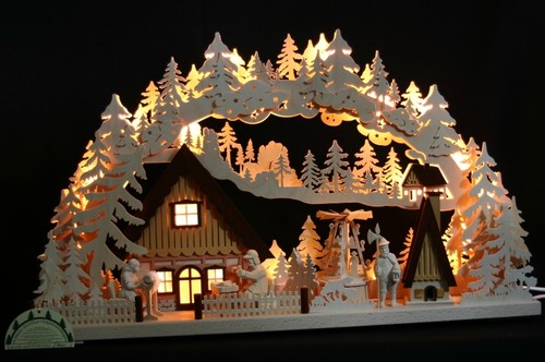 Schwibbogen lichterbogen - 3d-schwibbogen, /