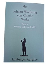 Goethe Werke Romane Novellen