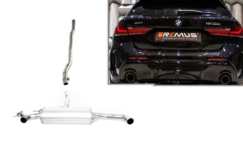 Remus axle back sportauspuff - remus, axle-back
