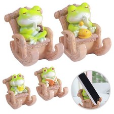 Frosch Handyhalter auf Schaukelstuhl niedlicher Schreibtisch Ornament für Mobil
