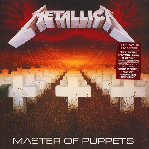 Metallica master puppets lp - metallica,