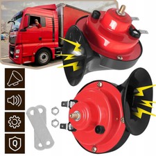 12V 300DB Luft Hupe Blast Kompakt Doppel Ton Laut Hörner Auto Lkw Zug SUV Boot