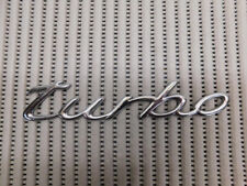Original Porsche 993 " Turbo " Schriftzug