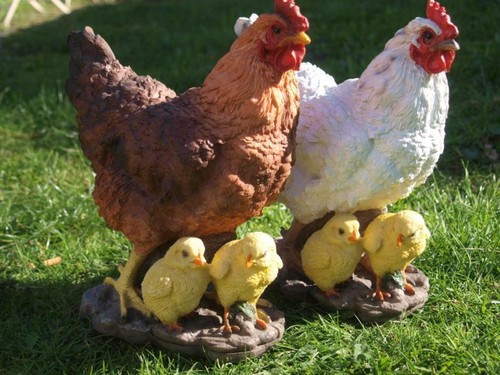 Huhn henne figur - huhn, deko