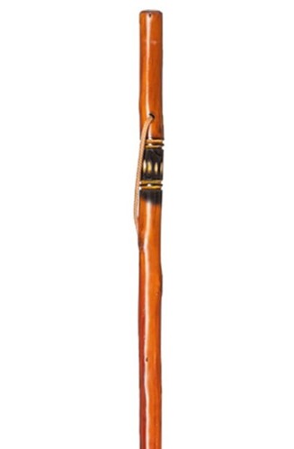 Wanderstock holz geflammt inka - wanderstock,