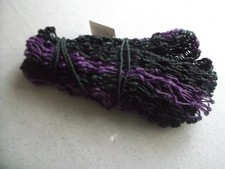 Heunetz -engmaschig - Size 40 -NEU mit ETIKETT Schwarz/Lila