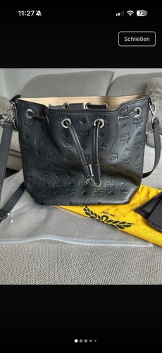 Mcm beuteltasche schwarz - mcm,