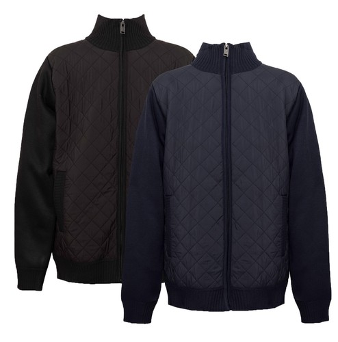 Herren stepp strickjacke - herren,