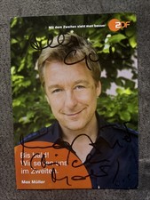 Autogrammkarte Max Müller 2025 handsigniert Rosenheim Cops ZDF