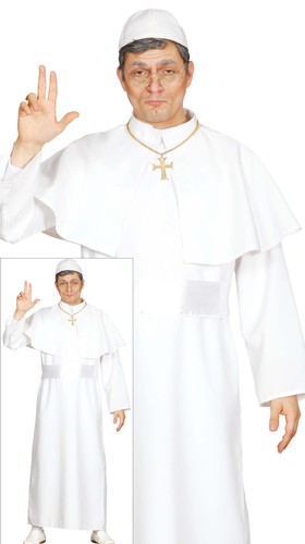 Papst erwachsene größe - größe, l