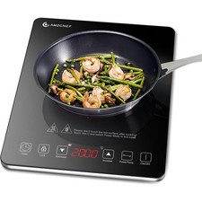 Induktionskochfeld, Kochplatte