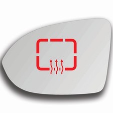 Spiegelglas Links Beheizbar